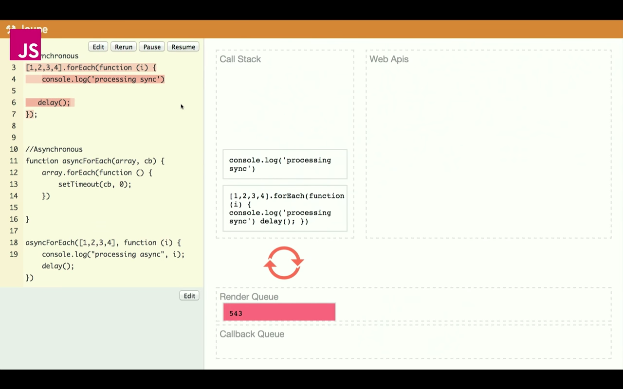 render queue blocking